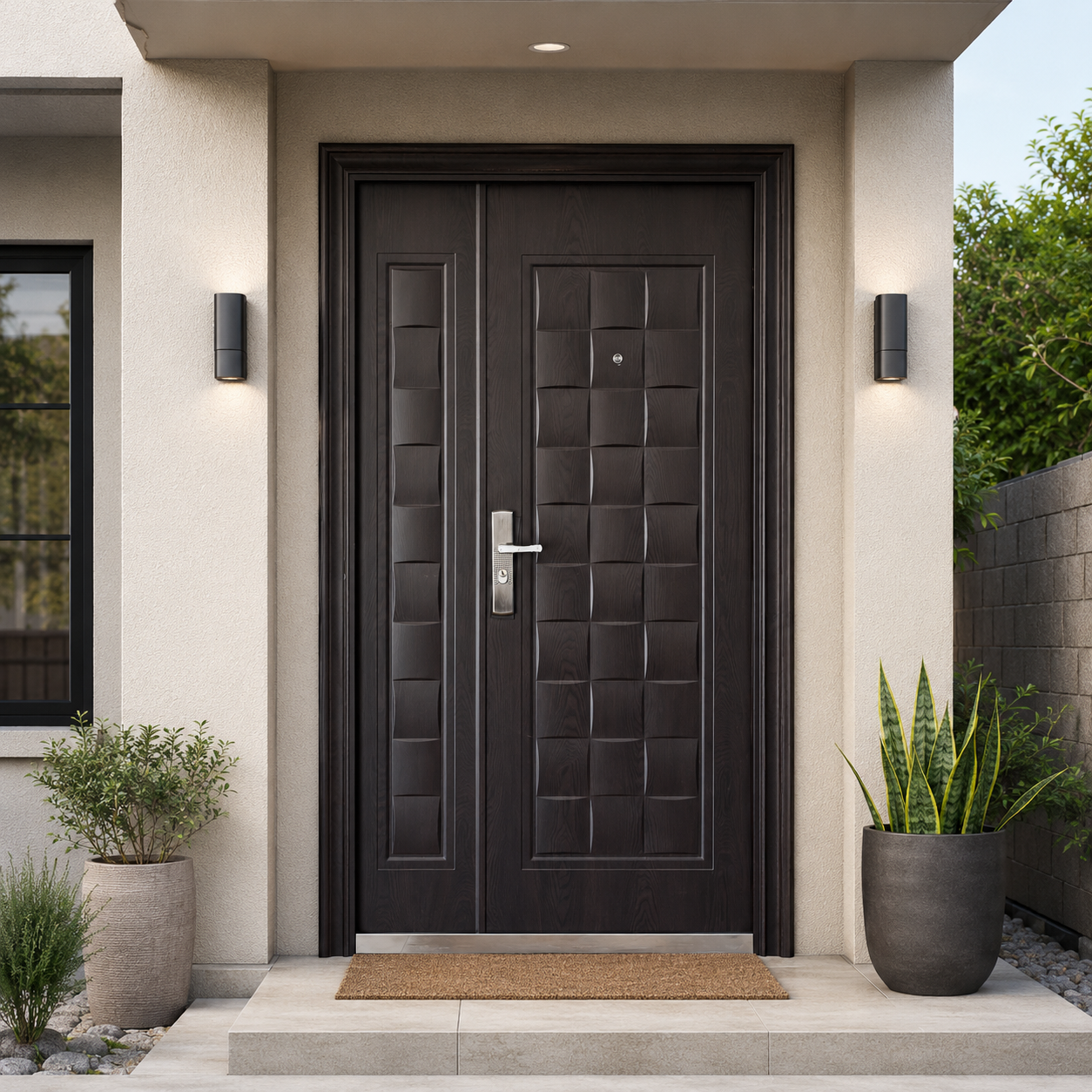 Puerta de seguridad modelo 4